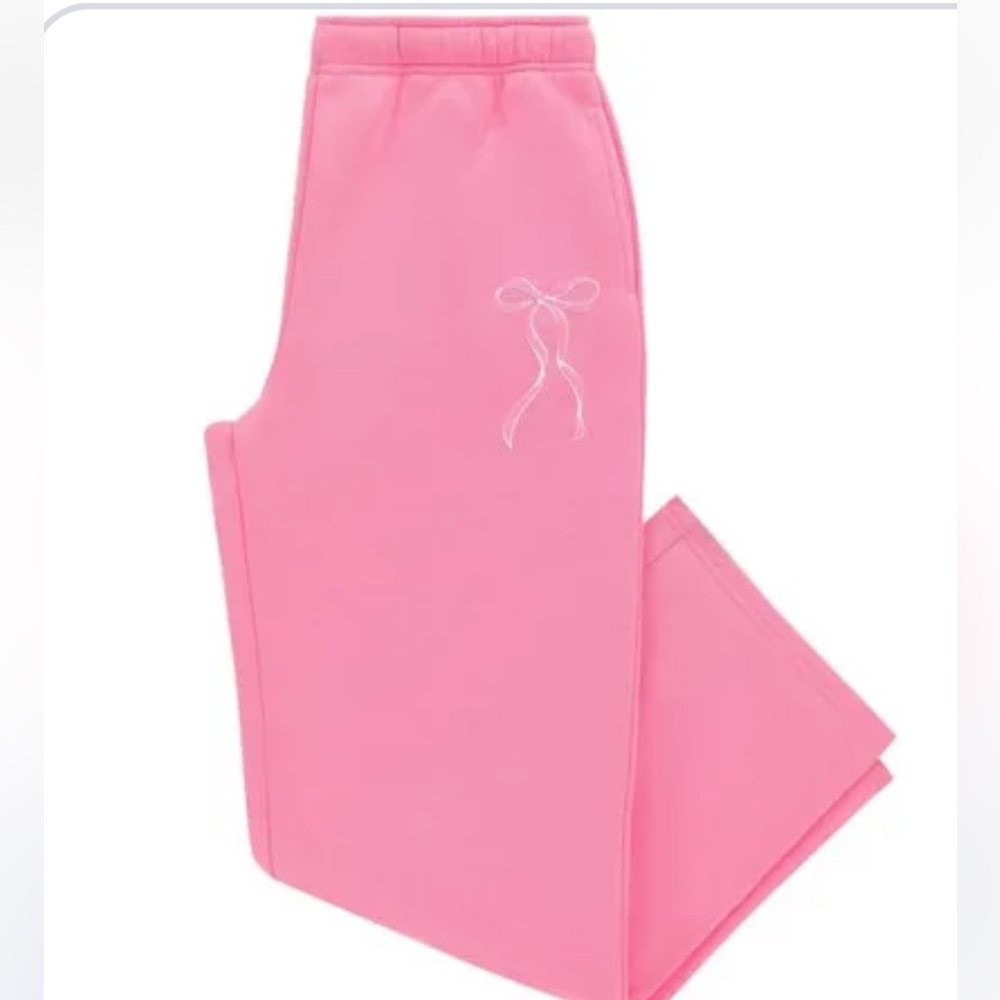 Strawberry Skye Bow Sweatpants